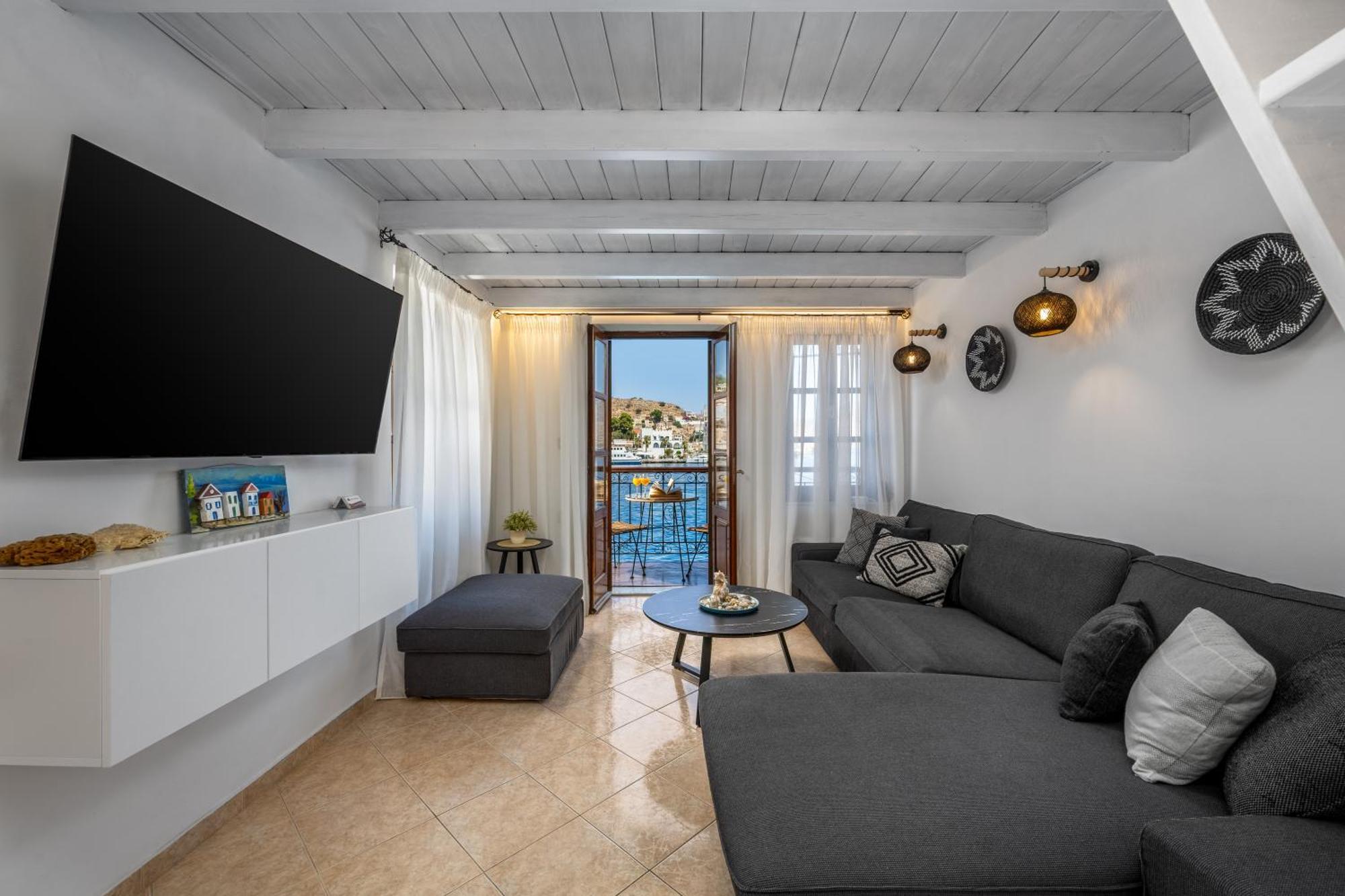 Marias Sea House Apartment Symi Exterior photo